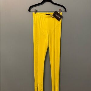 Pretty Little Things Sheer Neon Green Leggings